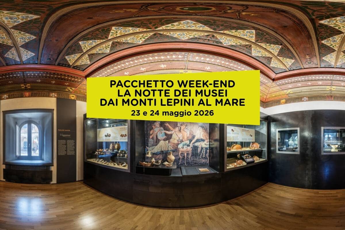 Pacchetto week-end La Notte dei Musei dai Monti Lepini al Mare 2026