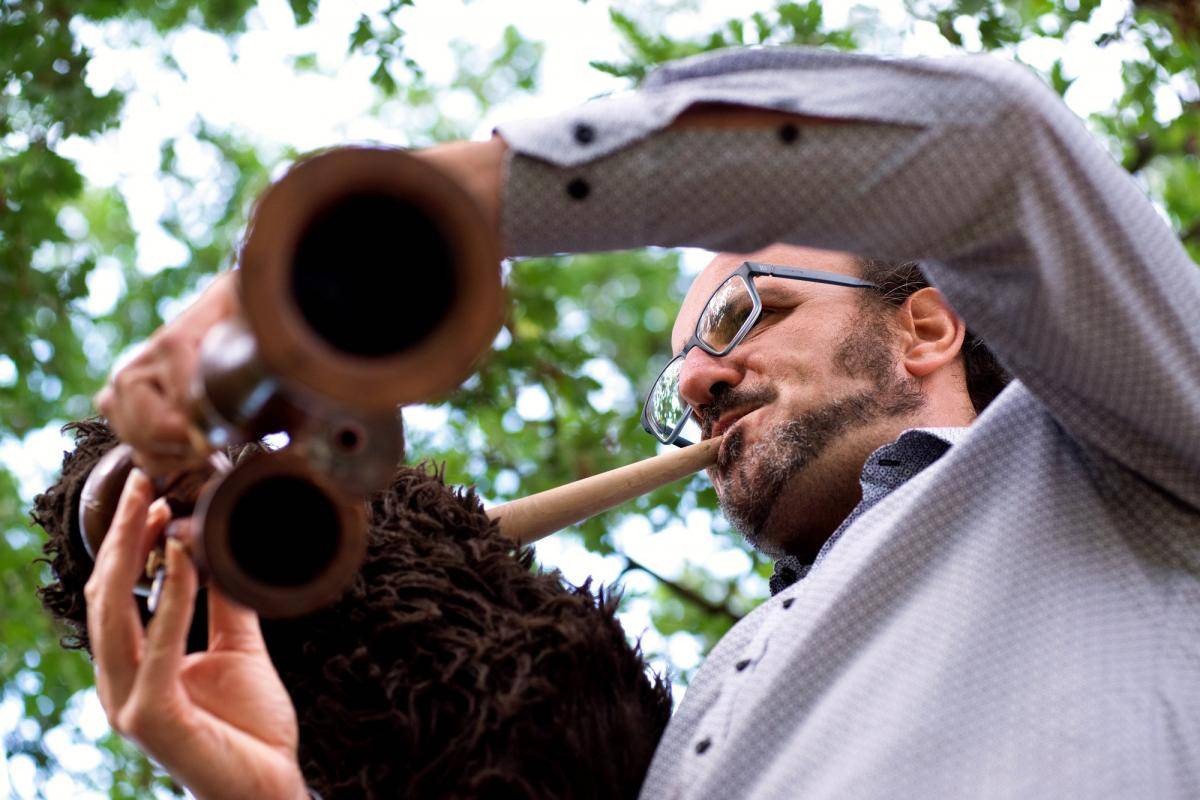  Le Passeggiate Poetiche nel Parco Nazionale del Circeo con il concerto La Zampogna e il Blues di Giuseppe Spedino Moffa
