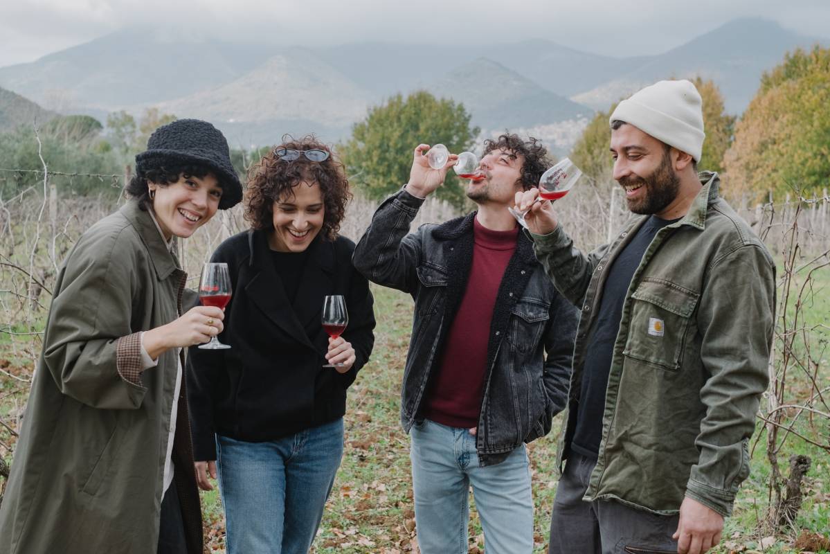 Visita in azienda con degustazione dei vini naturali di Progetto Sete